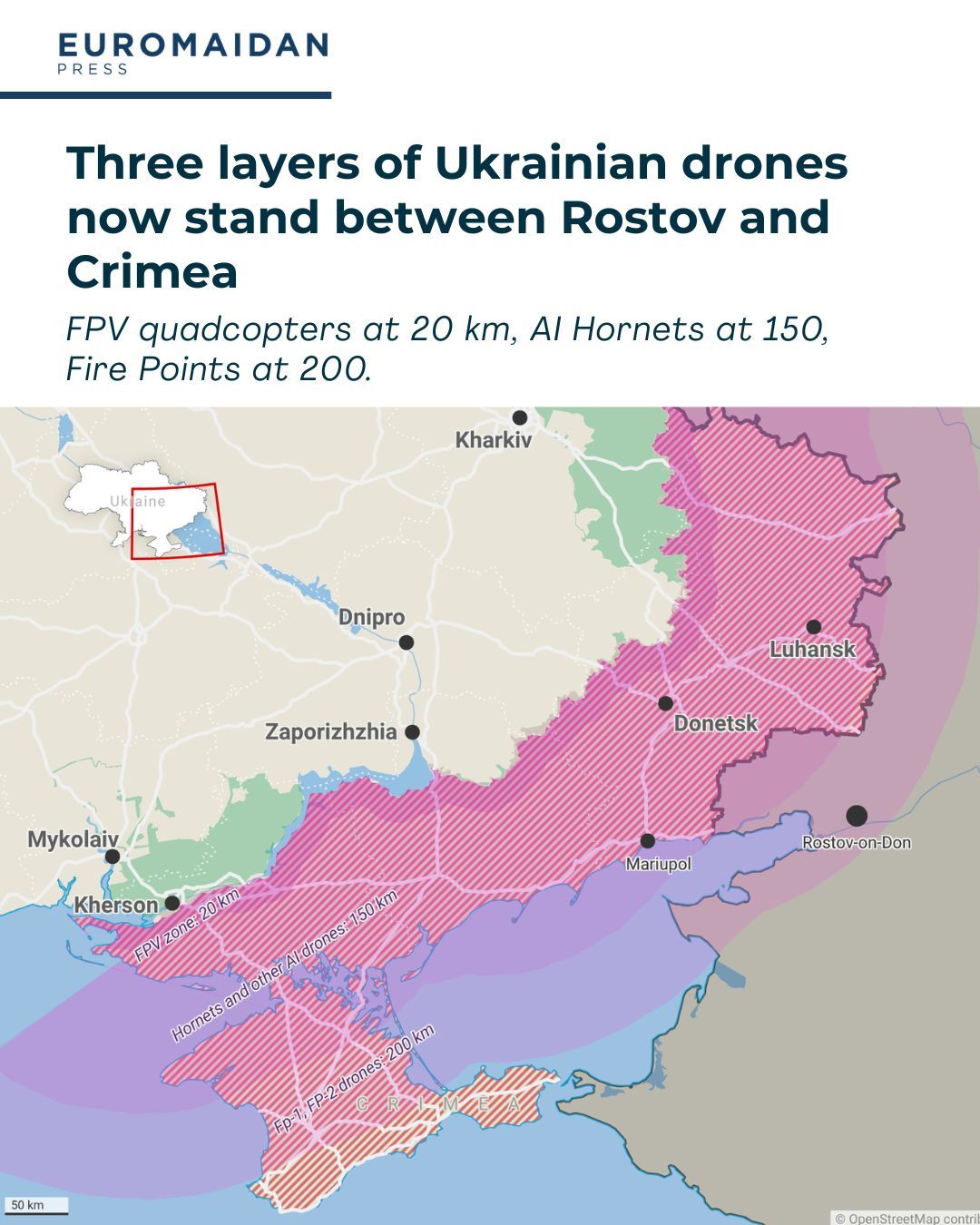 Russian trucks in occupied Mariupol face Ukrainian drone attacks en route to Crimea and Donetsk.