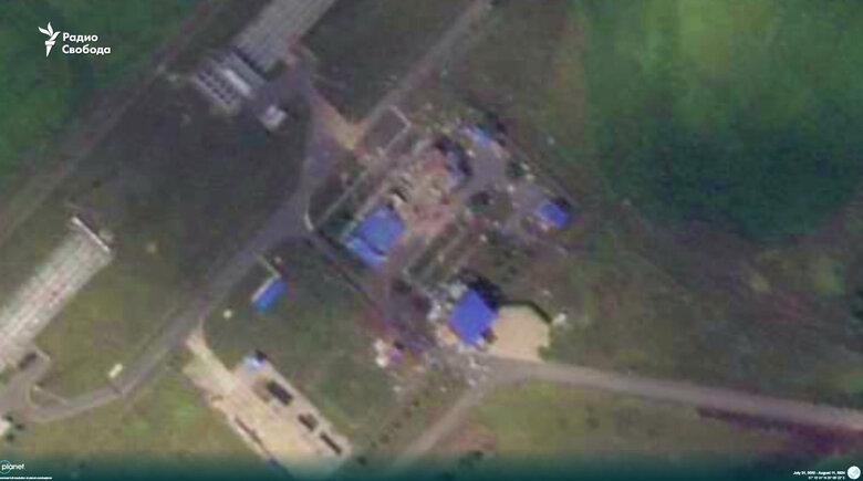Gas metering station damaged in Kursk region