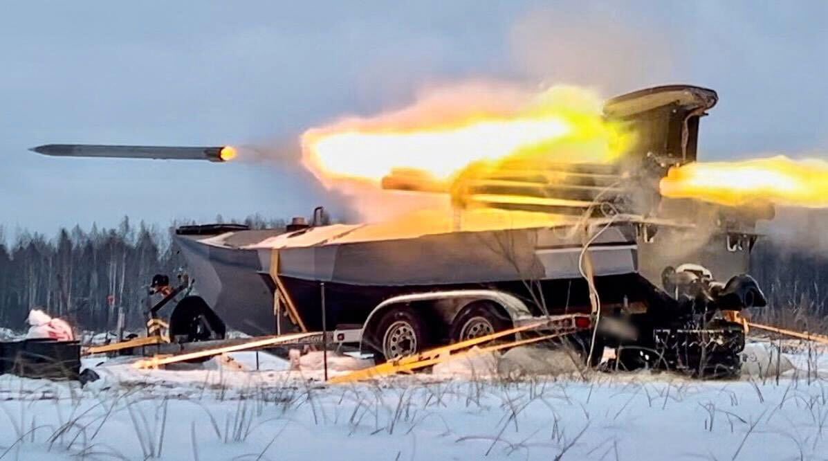 Ukrainian Sea Baby drones now armed with Grad MLRS used in combat