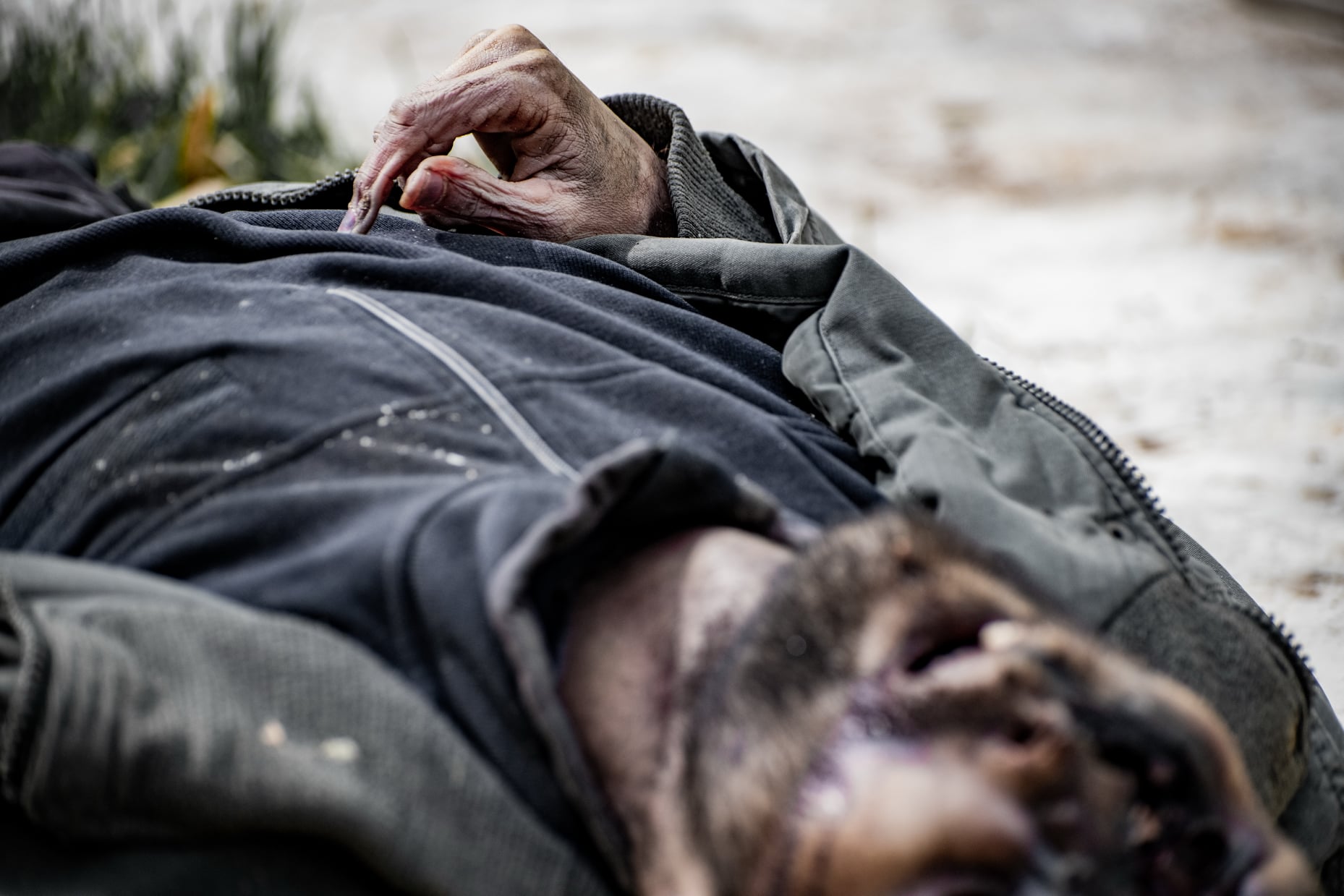 Sashko shot by Russian occupiers while fetching water in Bucha