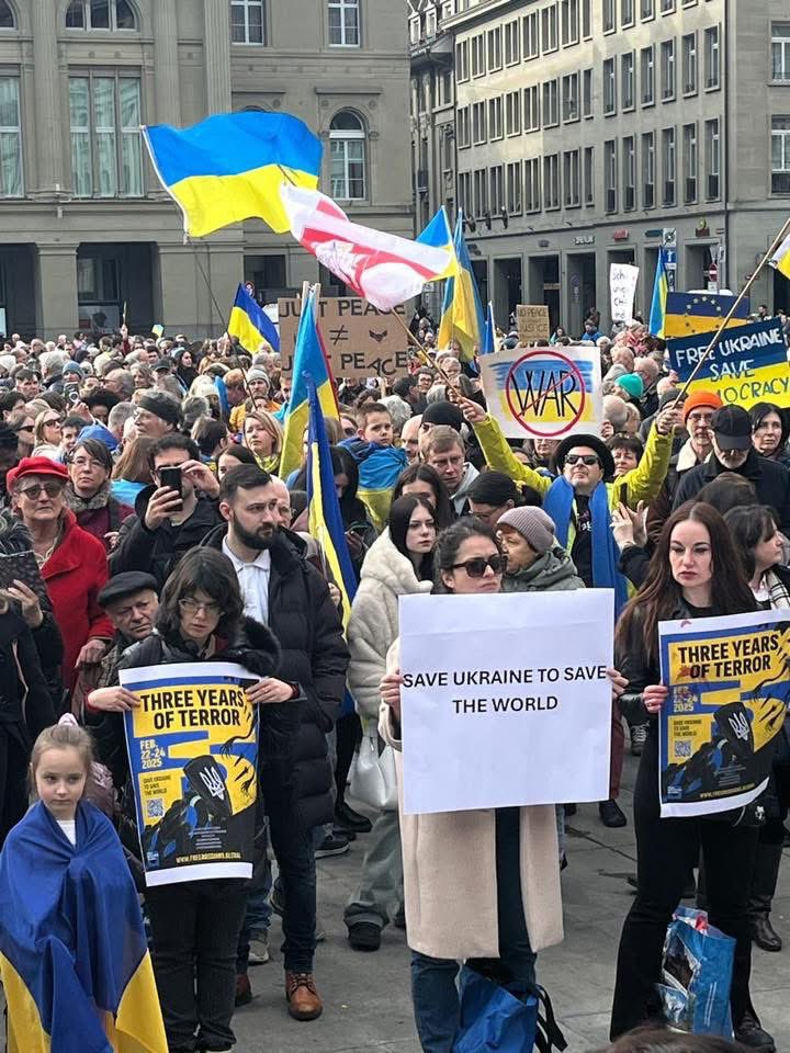 Ukrainian Ambassador thanks Switzerland for their support in Bern