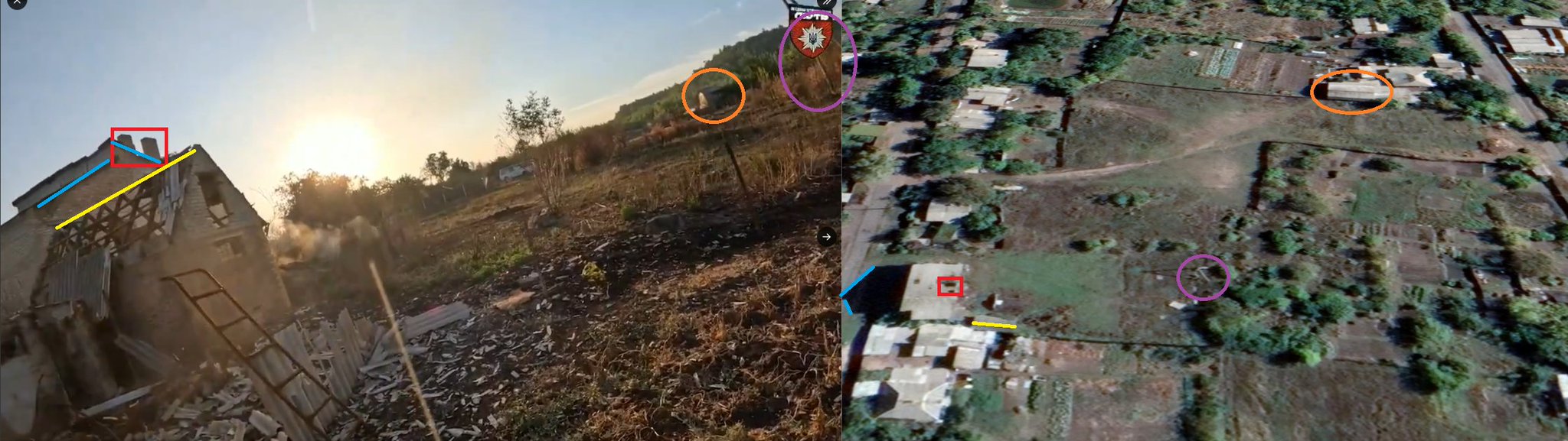 Liut NP soldiers fire at building in Pivnichne