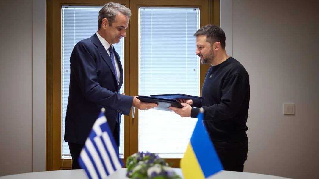 Ukraine et Grèce signent accord de sécurité
