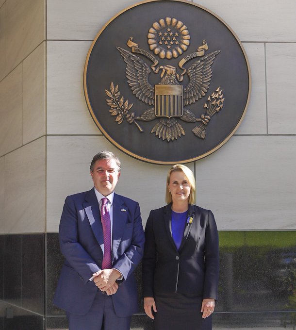 Assistant U.S. Secretary of State James O’Brien arrives in Ukraine