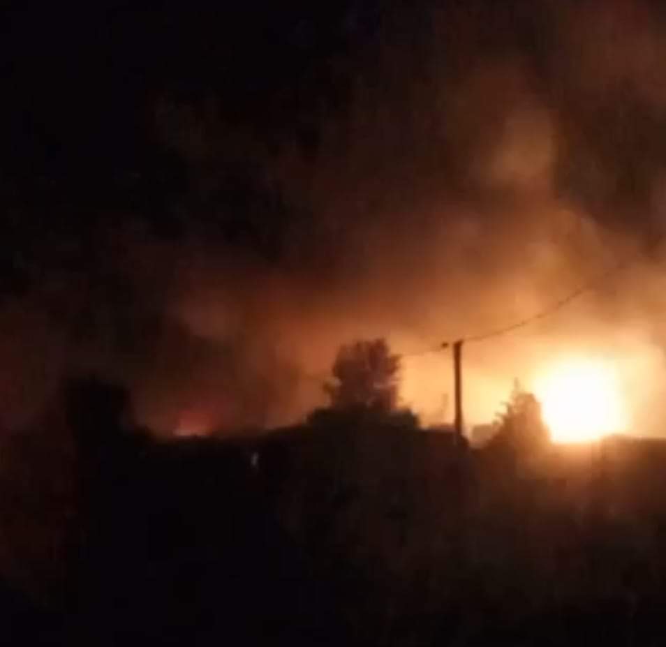 Strike on traction substations in Kursk region