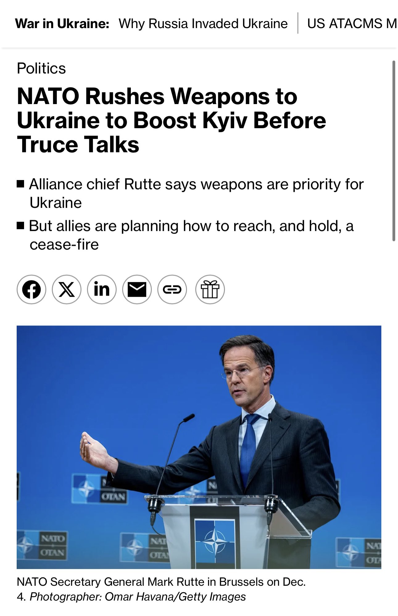 NATO discusses endgame scenarios and aid to Kyiv