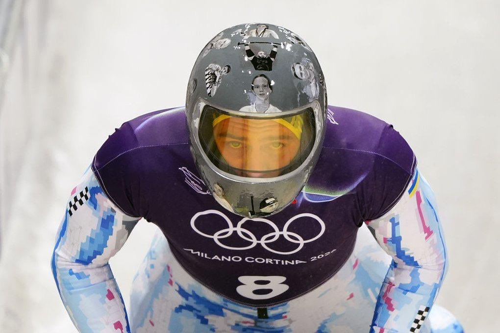 Ukrainian skeleton athlete honors fallen comrades at 2026 Olympics with helmet tribute