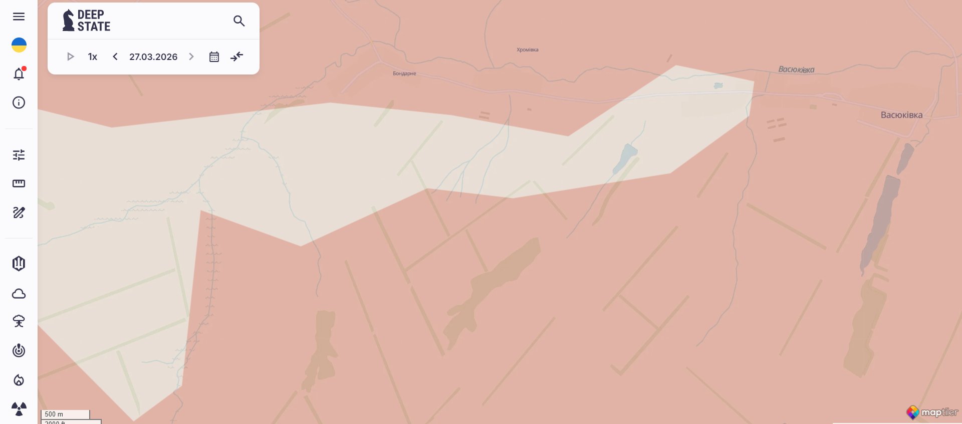 Enemy Advanced Near Vasyukivka and Fedorivka Druha – DeepState