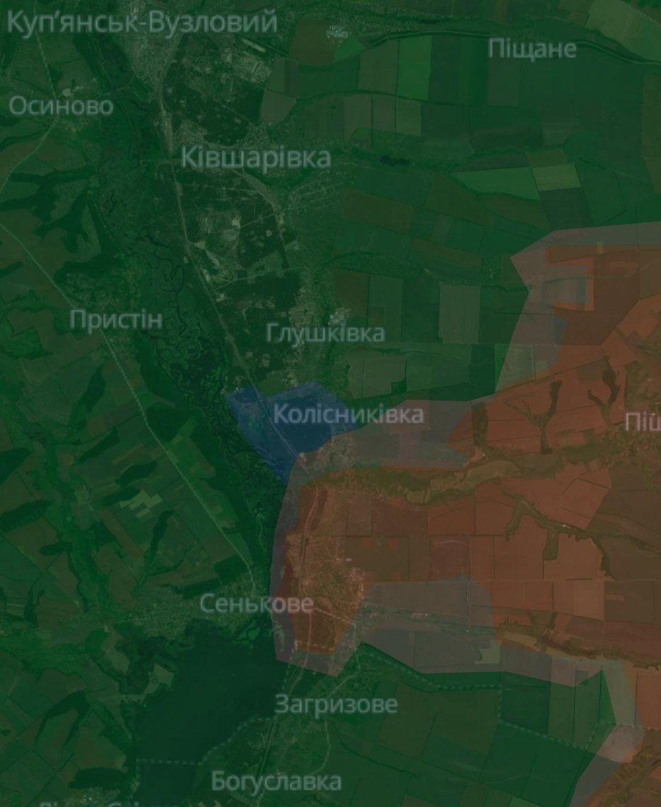 Defense Forces retake positions near Kolesnykovka