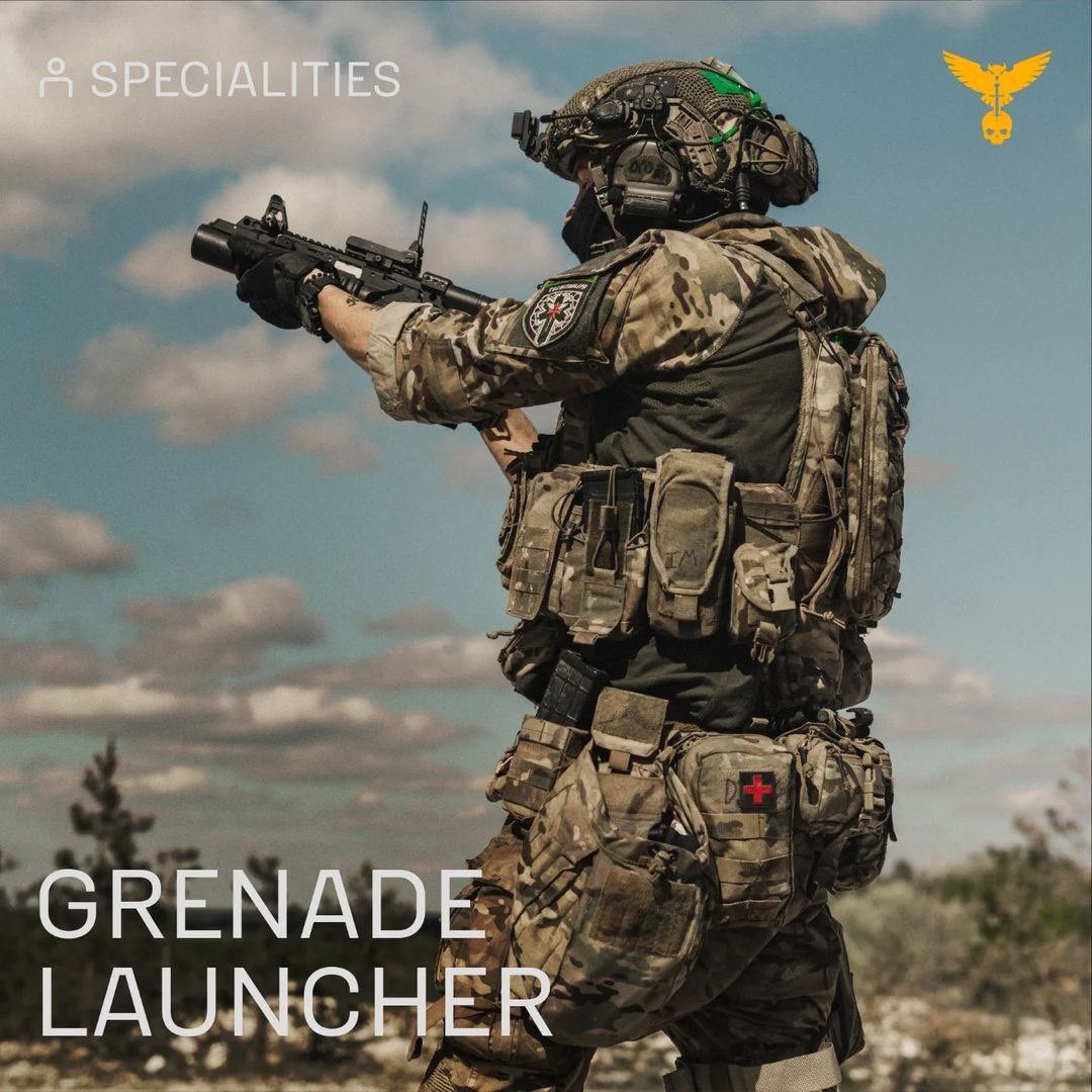 M203 Grenade Launcher in International Legion Ad