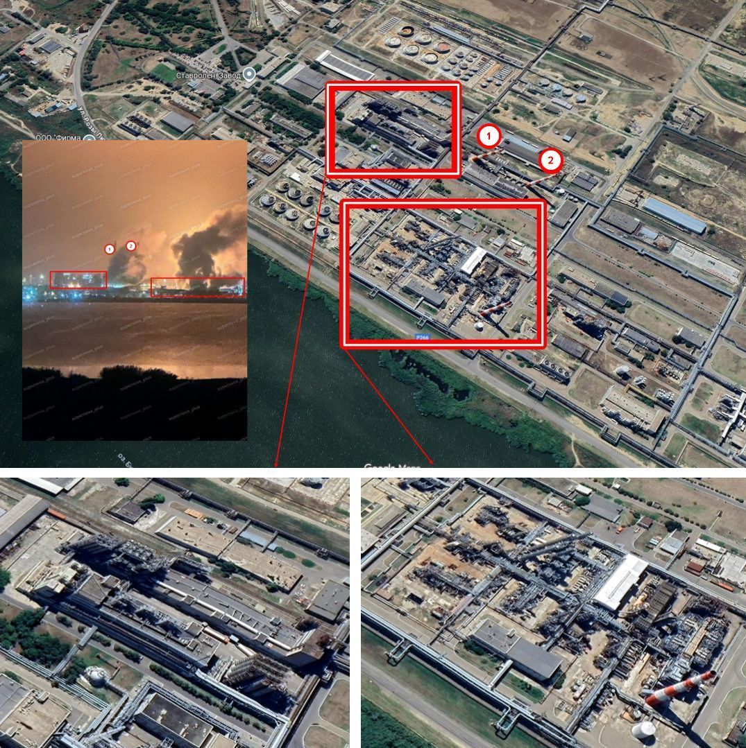 Ukraine hits Russian petrochemical plant with drones