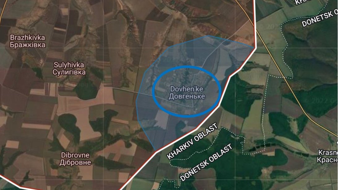 Russian offensive fails to take Dovhen’ke after bombardment