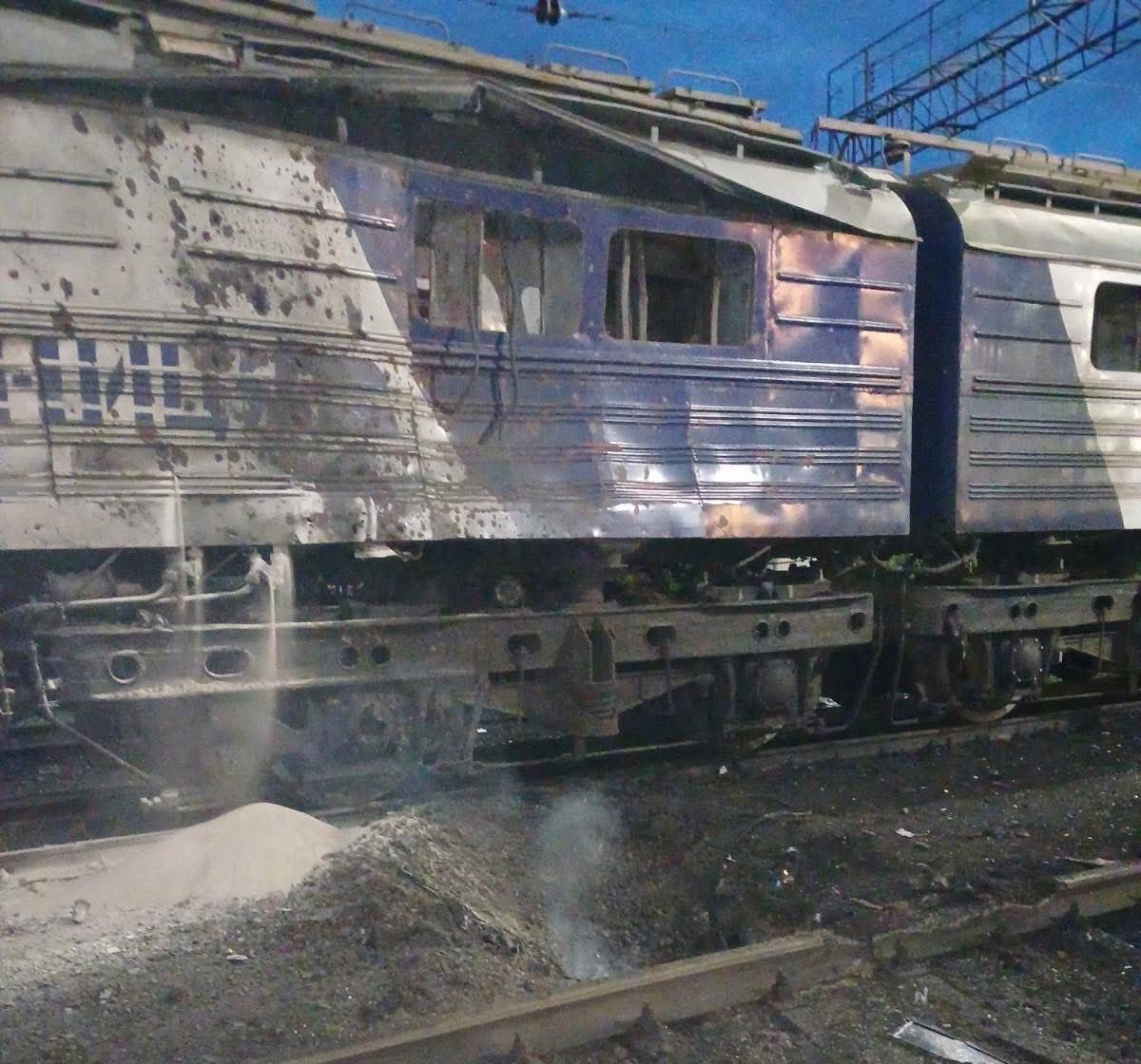 Russia Strikes Ukraine Railway Yard, Engineer Fatally Wounded