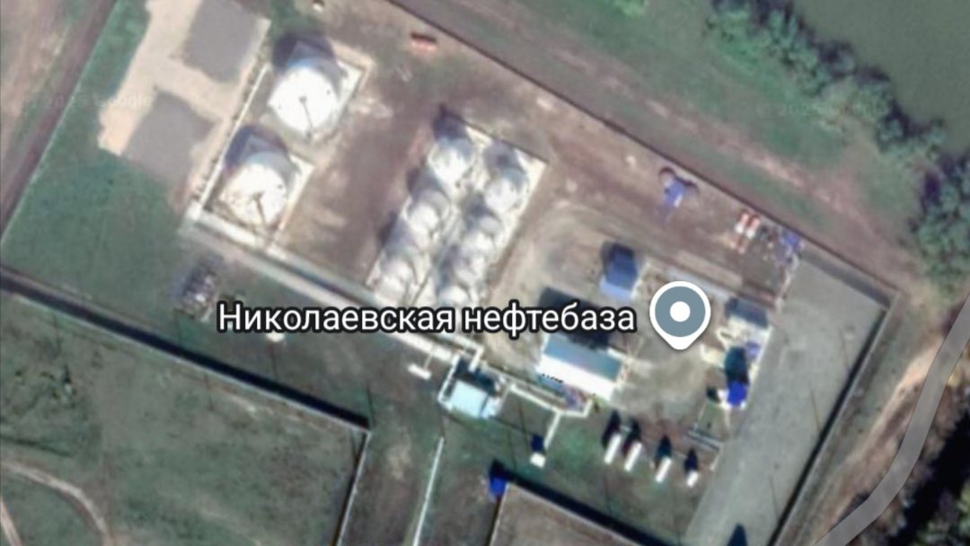 Ukrainian SOF strike drones hit Russian oil depot and tanker