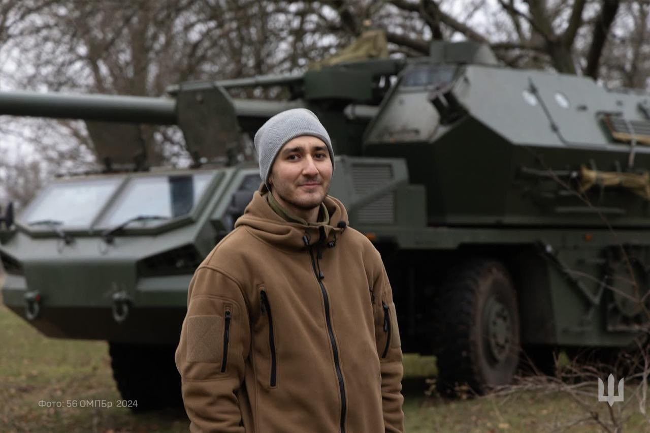 Dana 152-mm self-propelled gun in service
