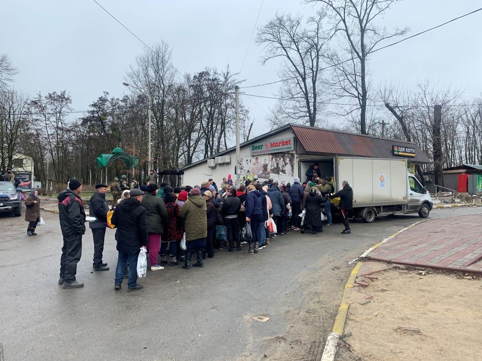Bucha: Surviving Russian Shelling