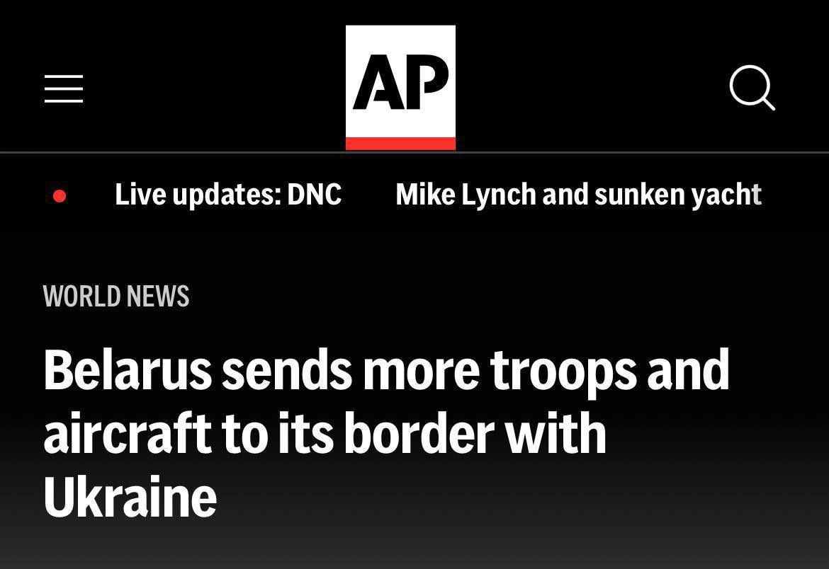 Belarus deploys aviation and air defense at Ukrainian border