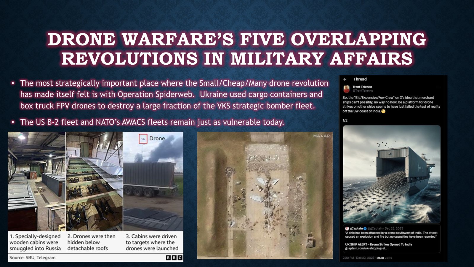 US Military Leaders Ill-Equipped for Peer Drone Warfare