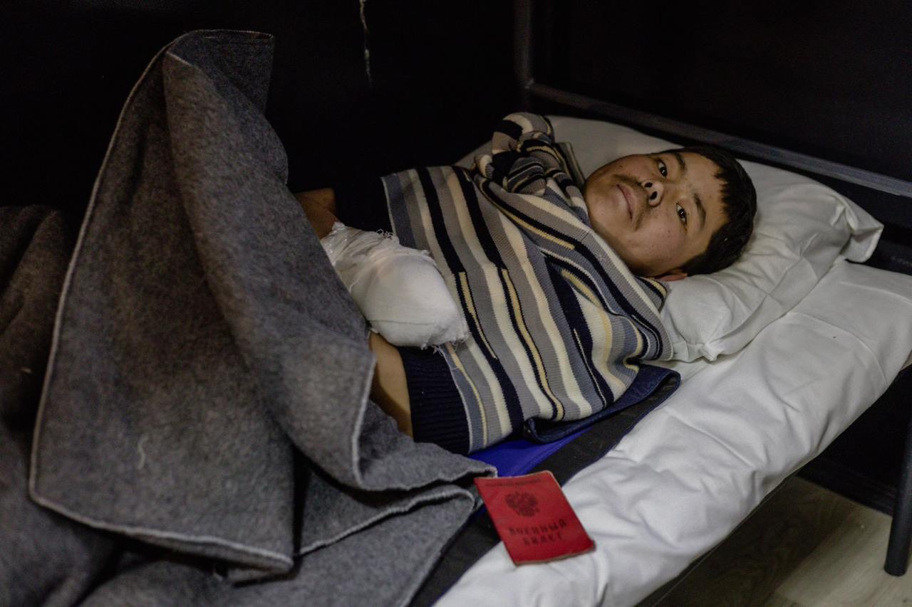 Two North Korean soldiers captured by Ukrainian forces