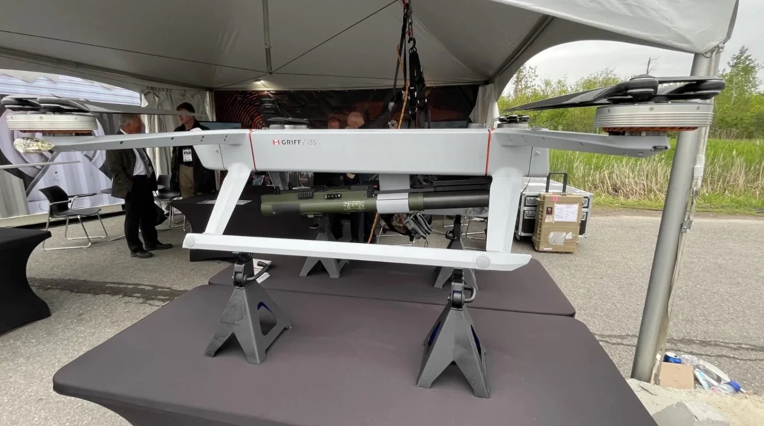 Griff Aviation delivers GRIFF 60 drone to Ukraine