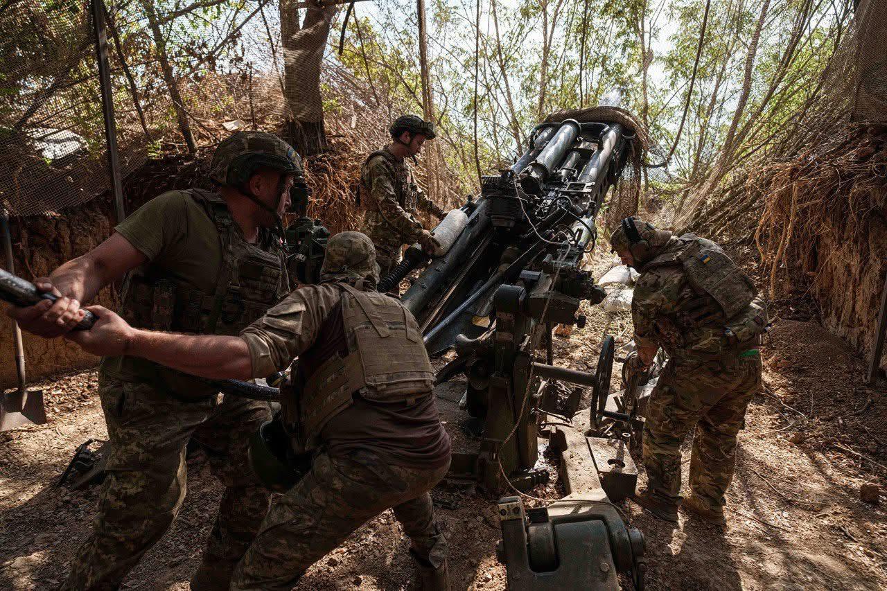 Ukrainian artillery delivers precise strikes