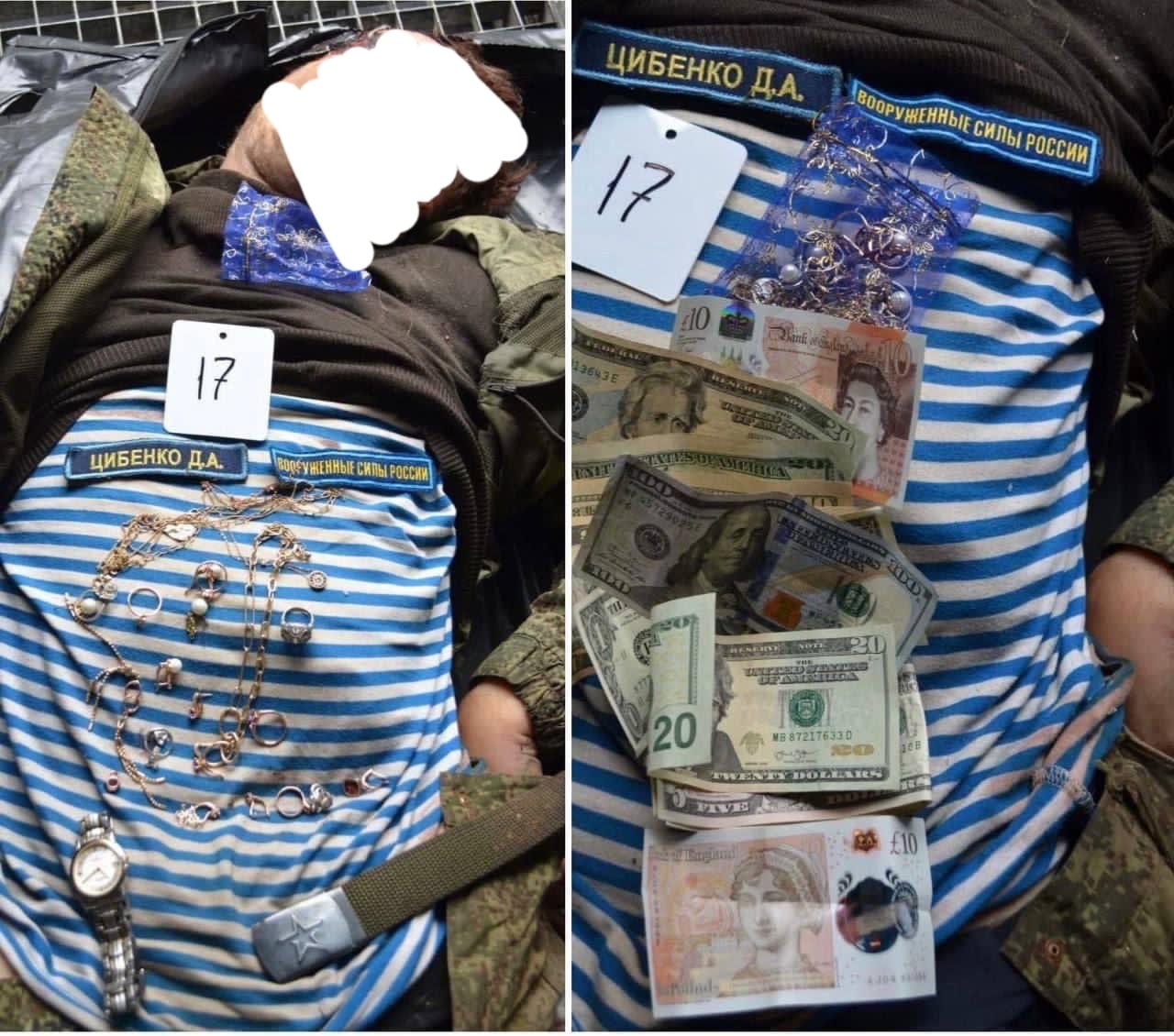 Russian Occupiers: Looters and War Criminals