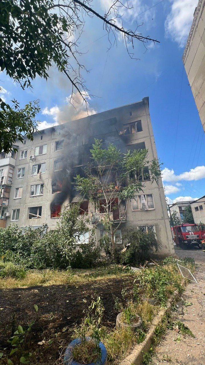 Shelling and destruction of Kostyantynivka by Russian troops