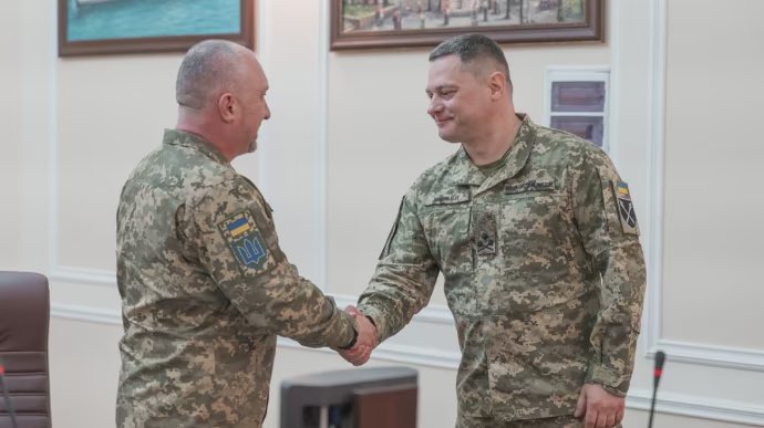 Hennadii Shapovalov appointed commander of Operational Command South