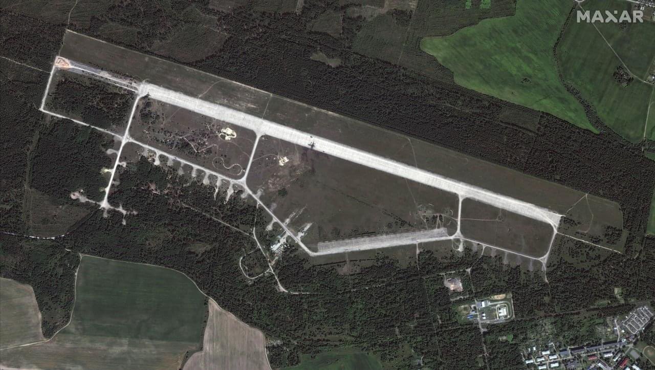 Explosion and Fires at Ziabrouka Airport, Homiel