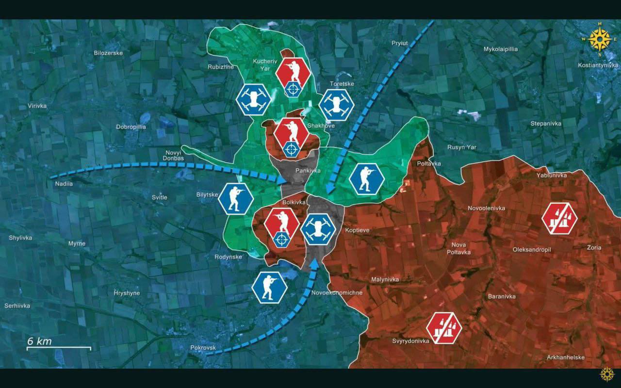 Russian forces trapped in three cauldrons on Pokrovsk front, supply lines cut by Ukrainian drones