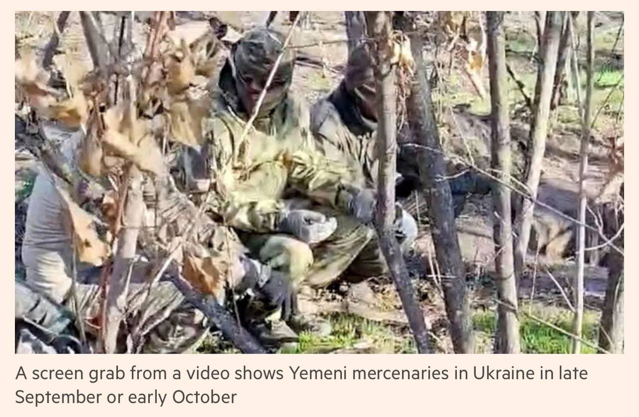 Russia recruits Yemeni mercenaries for Ukraine