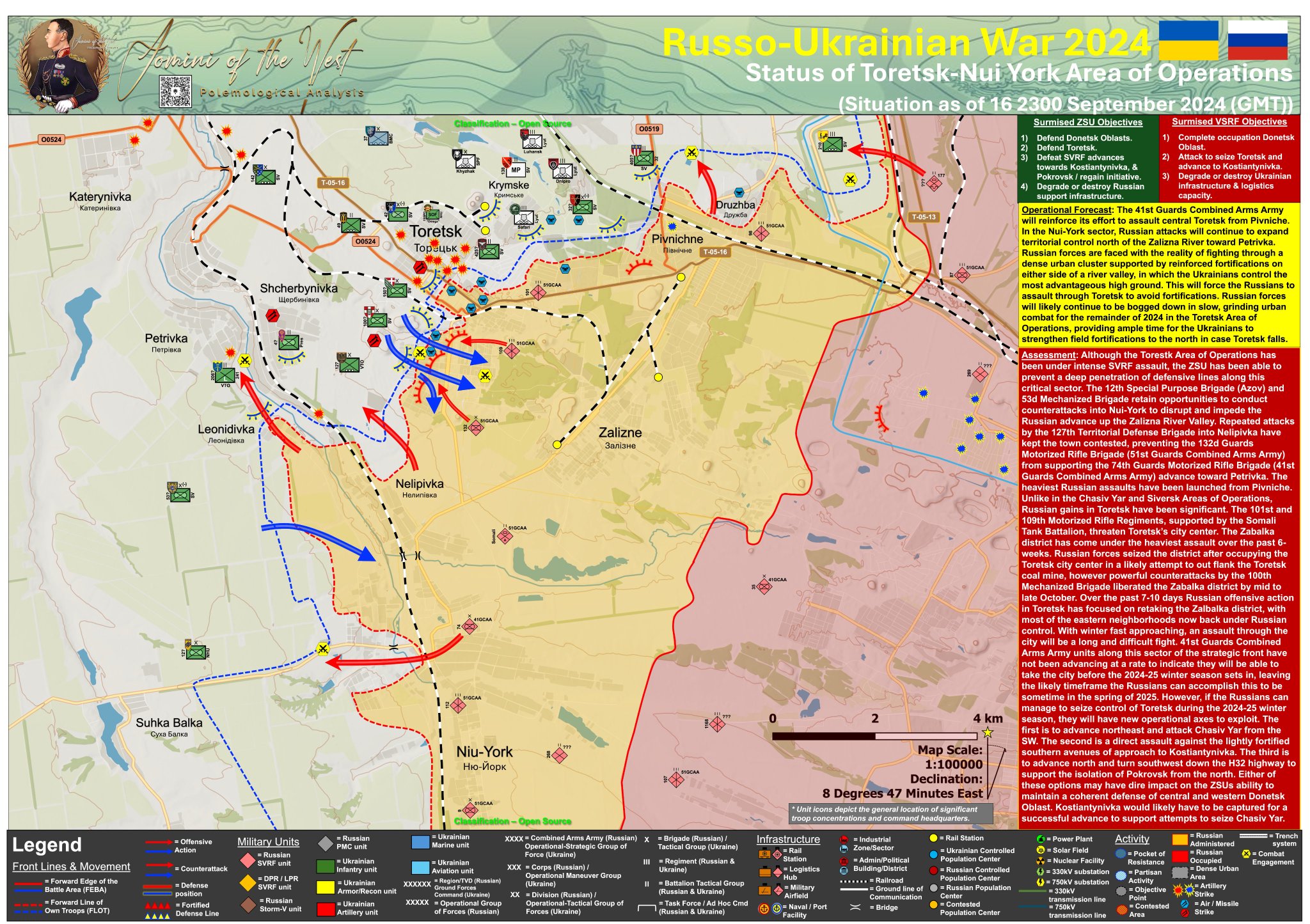 Torestk Area of Operations: ZSU Holds Defensive Lines Against Intense SVRF Assault
