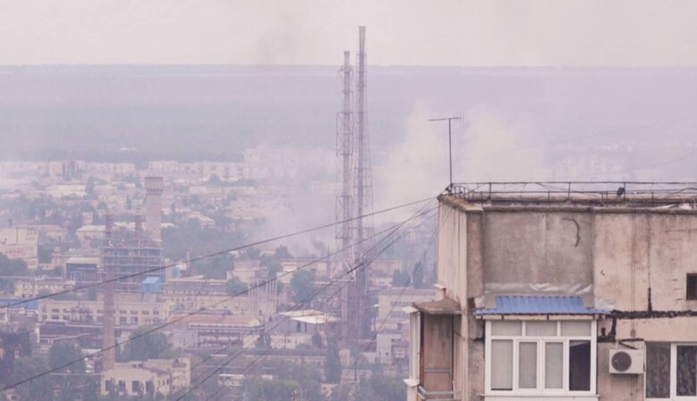 Russian strike hits ammonia plant at Azot, Haidai: enemy retreated