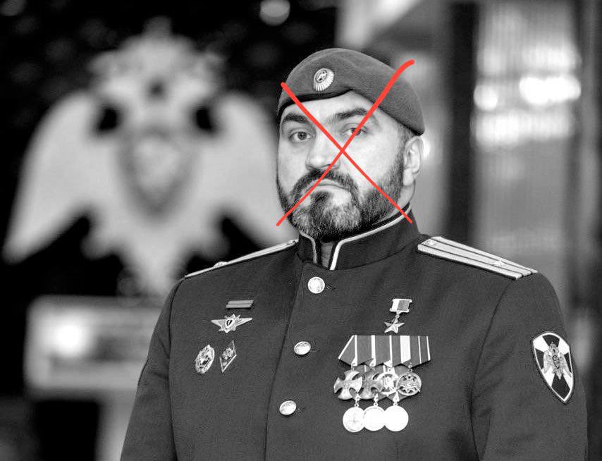 Commander of the Rosgvardia Special Forces killed in Kursk