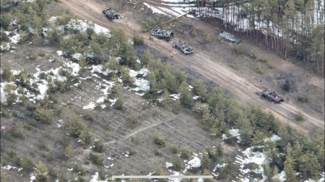 Russians disorganized, Ukrainians locally superior