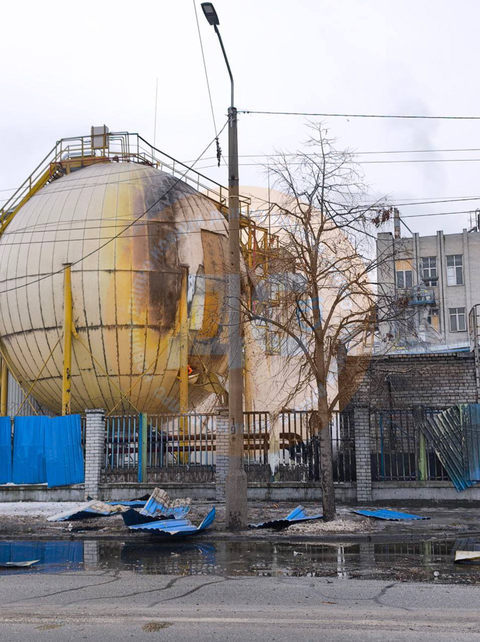 Russian strike hits Bunge facility in Dnipro