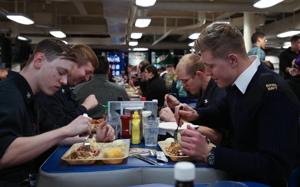 USN Meal Trays Identified on Lincoln Using Visual Evidence
