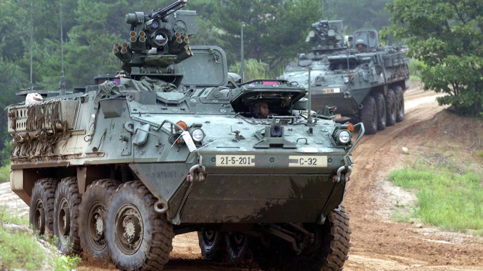New $425M Ukrainian package, 211 Strykers delivered