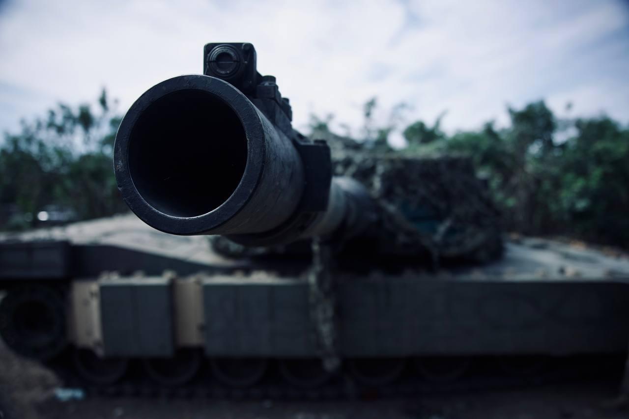 Abrams M1A1 in service with the 47th Mechanized Brigade