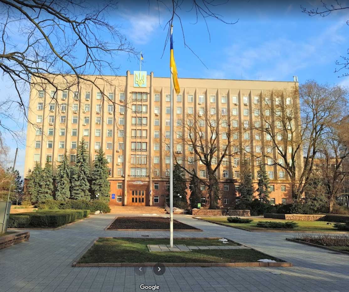 Mykolaiv government building hit by missile