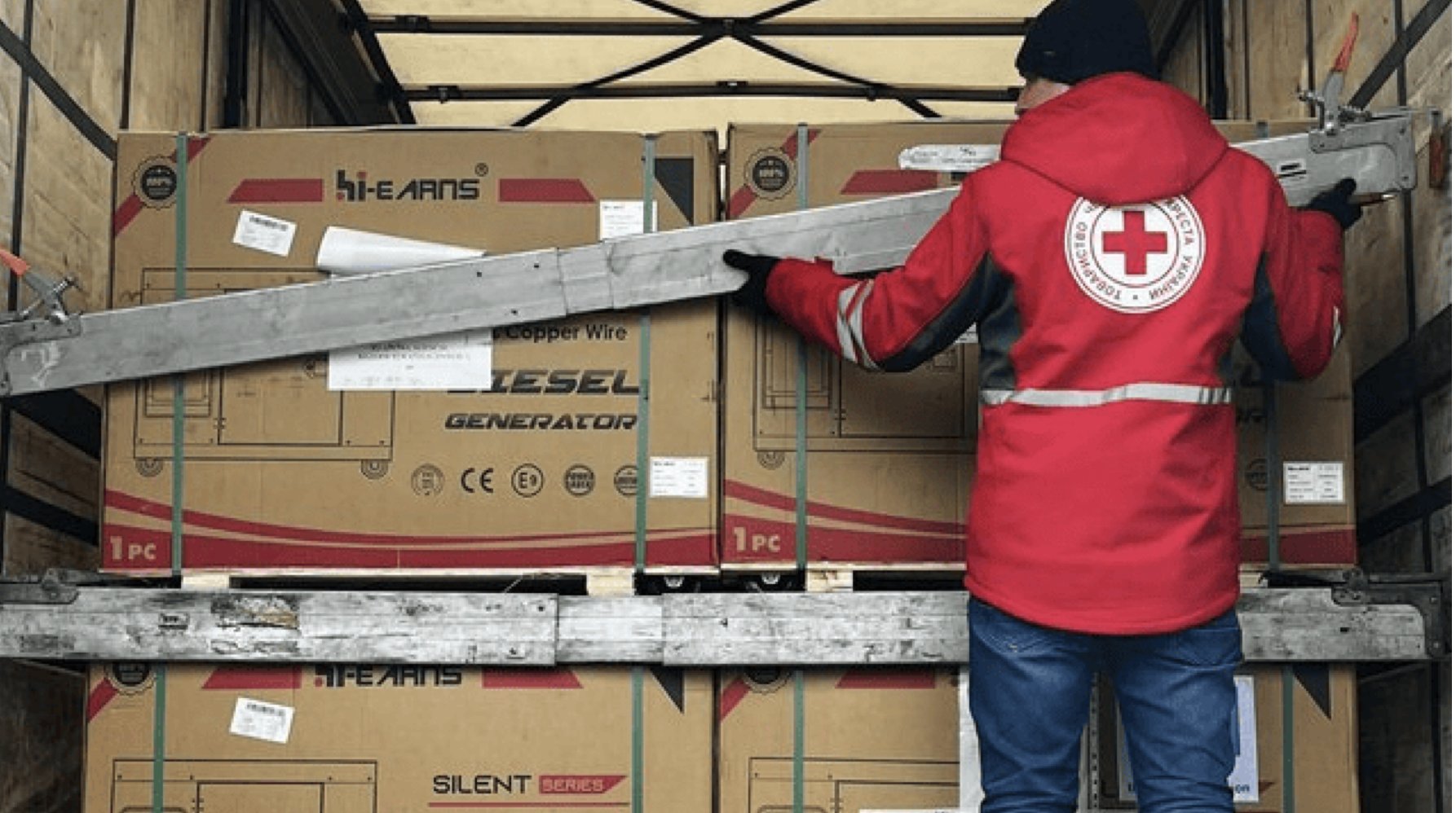 76 Emergency Generators Arrive in Ukraine from the EU