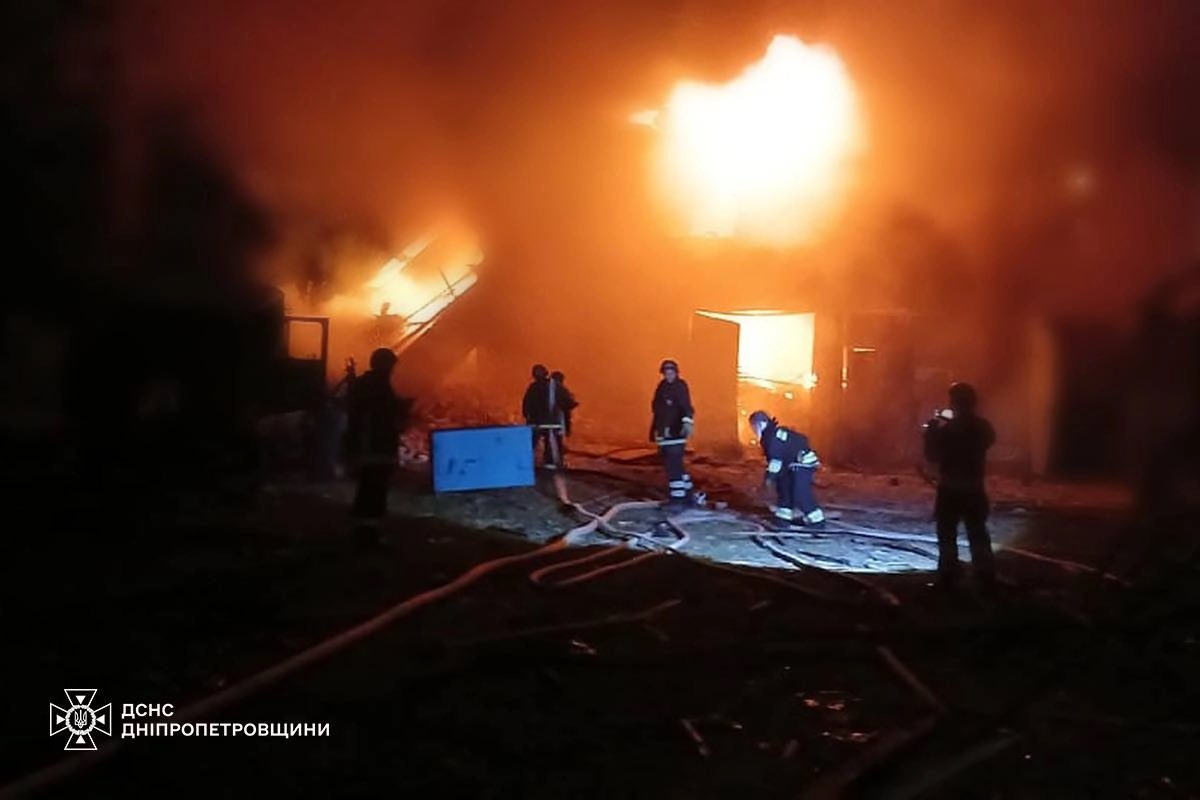 Russian drones strike Kharkiv and Dnipropetrovsk, Ukraine downs 50 drones