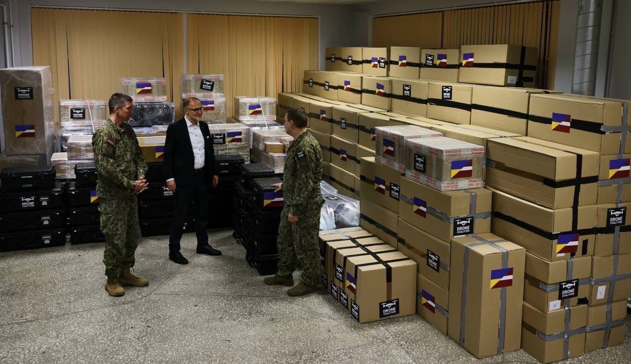 Latvia to deliver 1000 drones to Ukraine by year-end