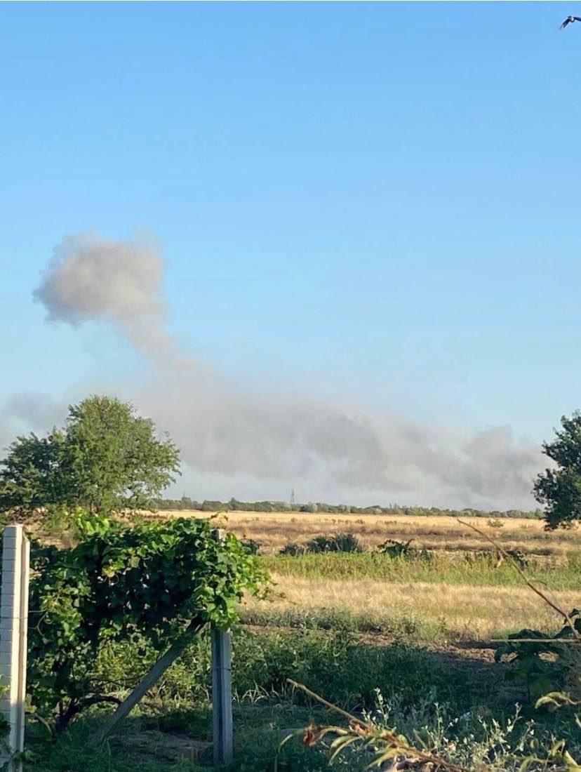Ammunition explosion in Kherson region