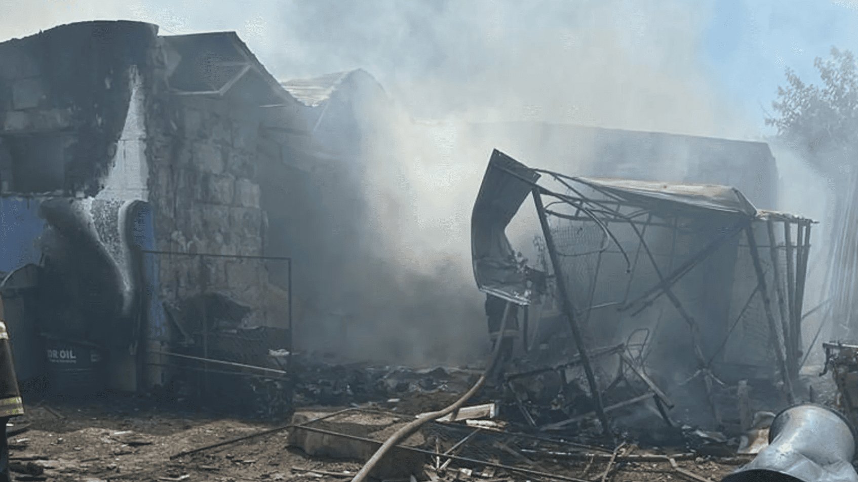 Drama in Kherson: woman killed and seven injured