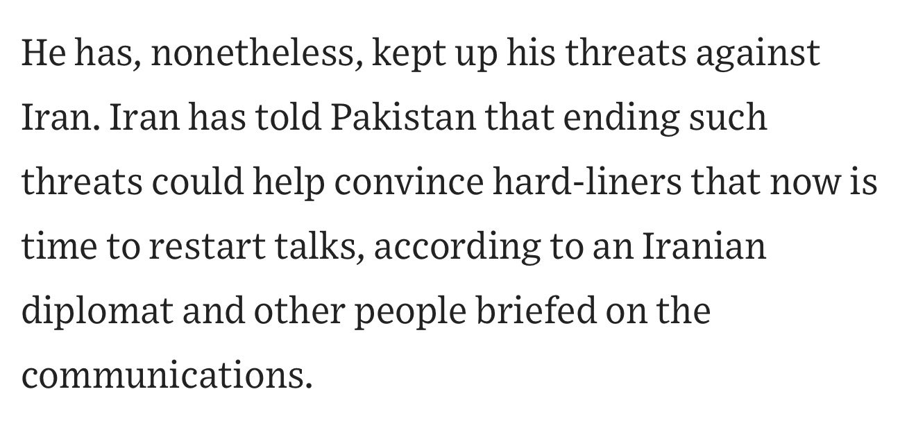 Aborted Pakistan Trip Complicates Trump’s Iran Nuclear Talks