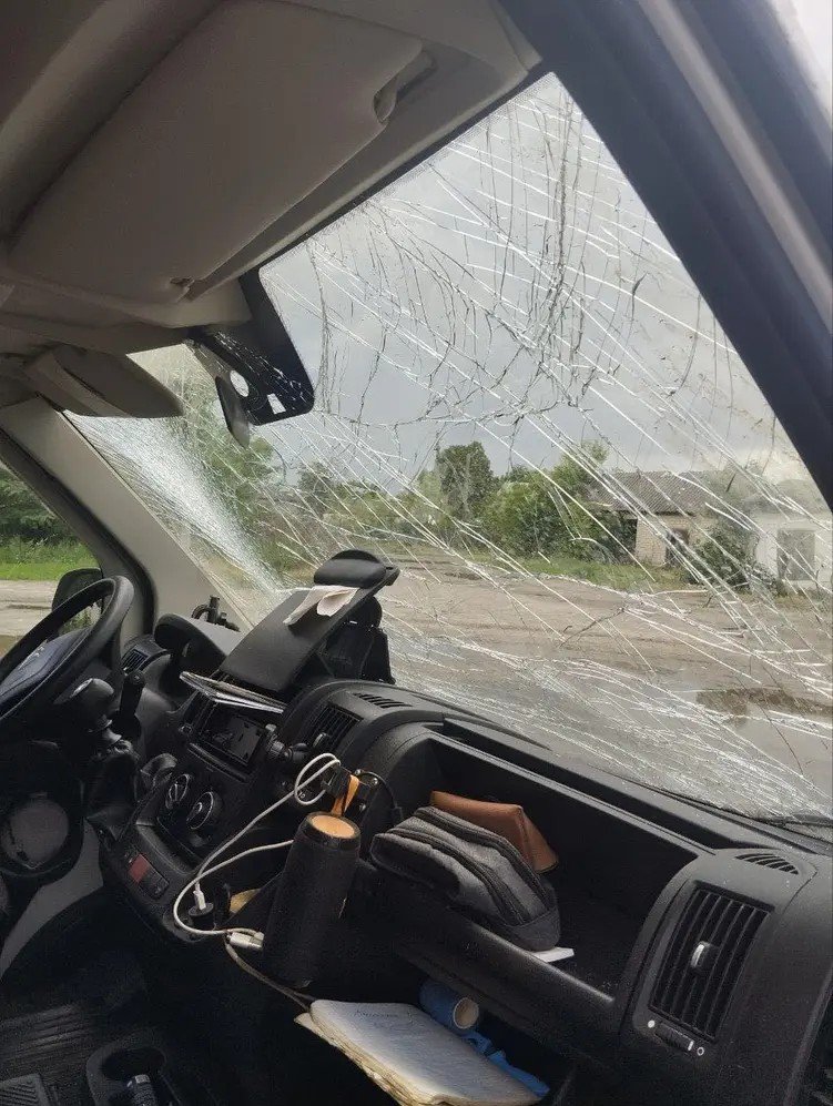 Russian forces strike ambulance in village attack