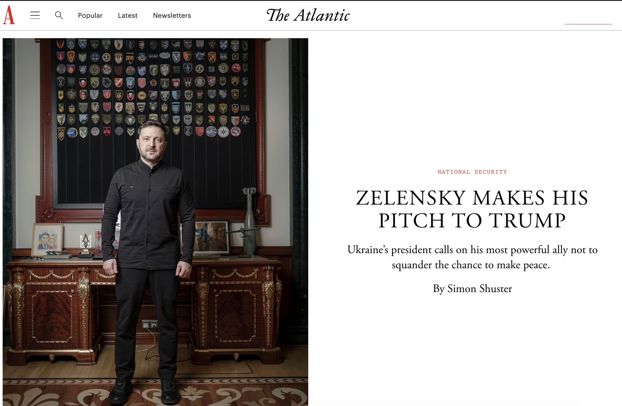 Zelensky : Ukraine n’est pas en train de perdre