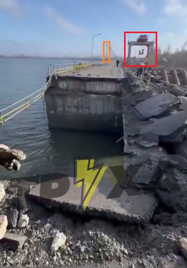 Pechenihy Reservoir dam damaged by Russian attack in Kharkiv Oblast