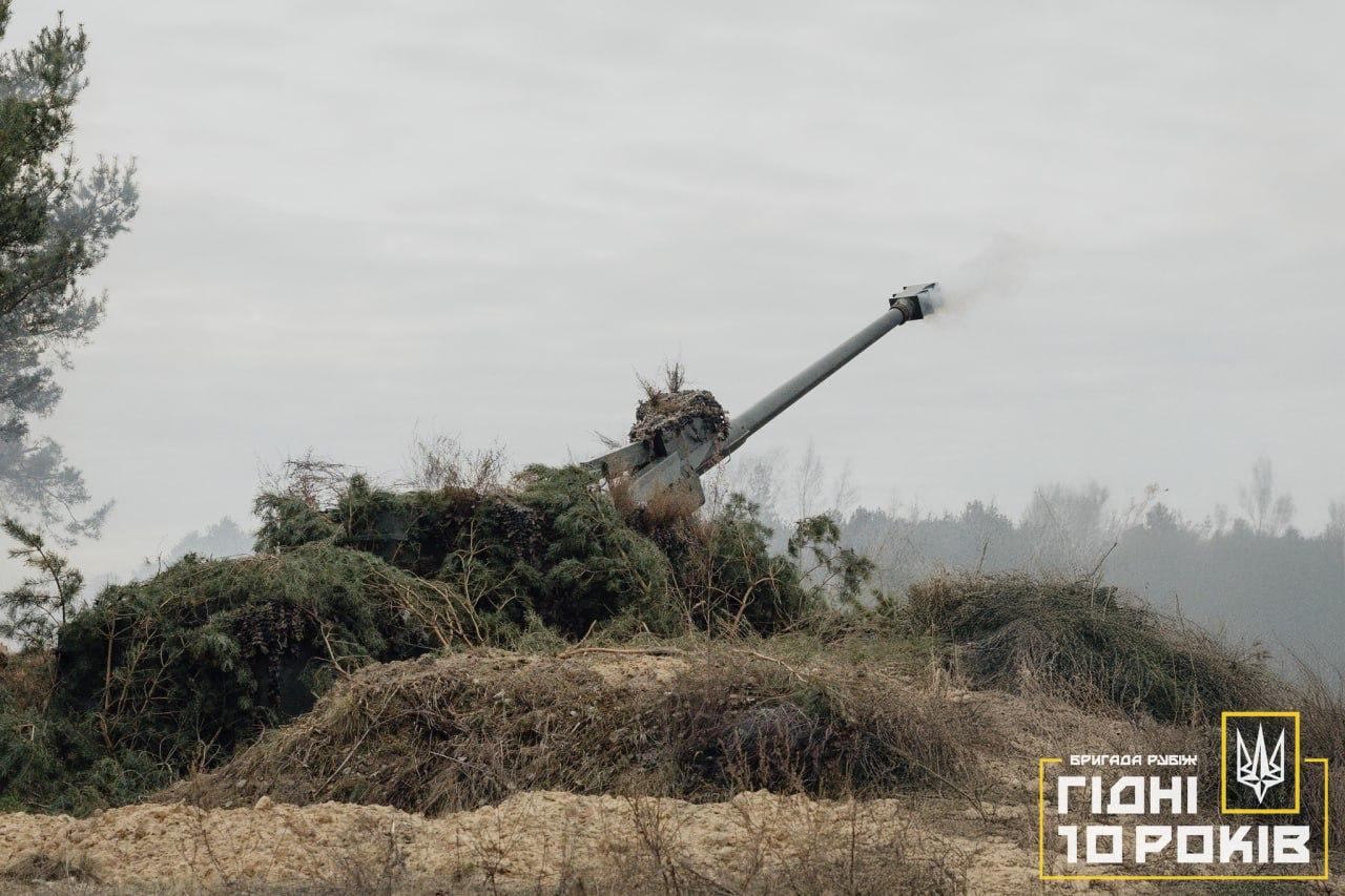 Rubizh Brigade strikes with advanced Dita SPGs